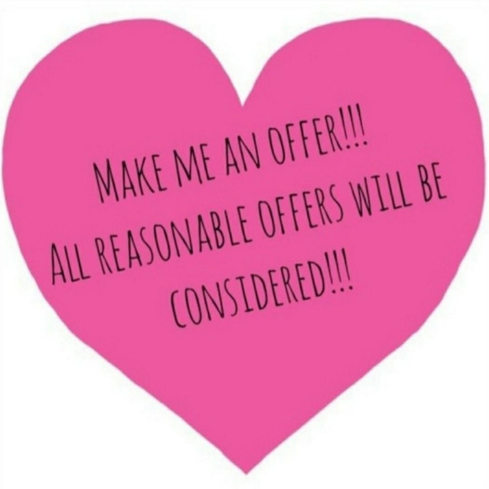 Accepting reasonable offers!!! 🤗